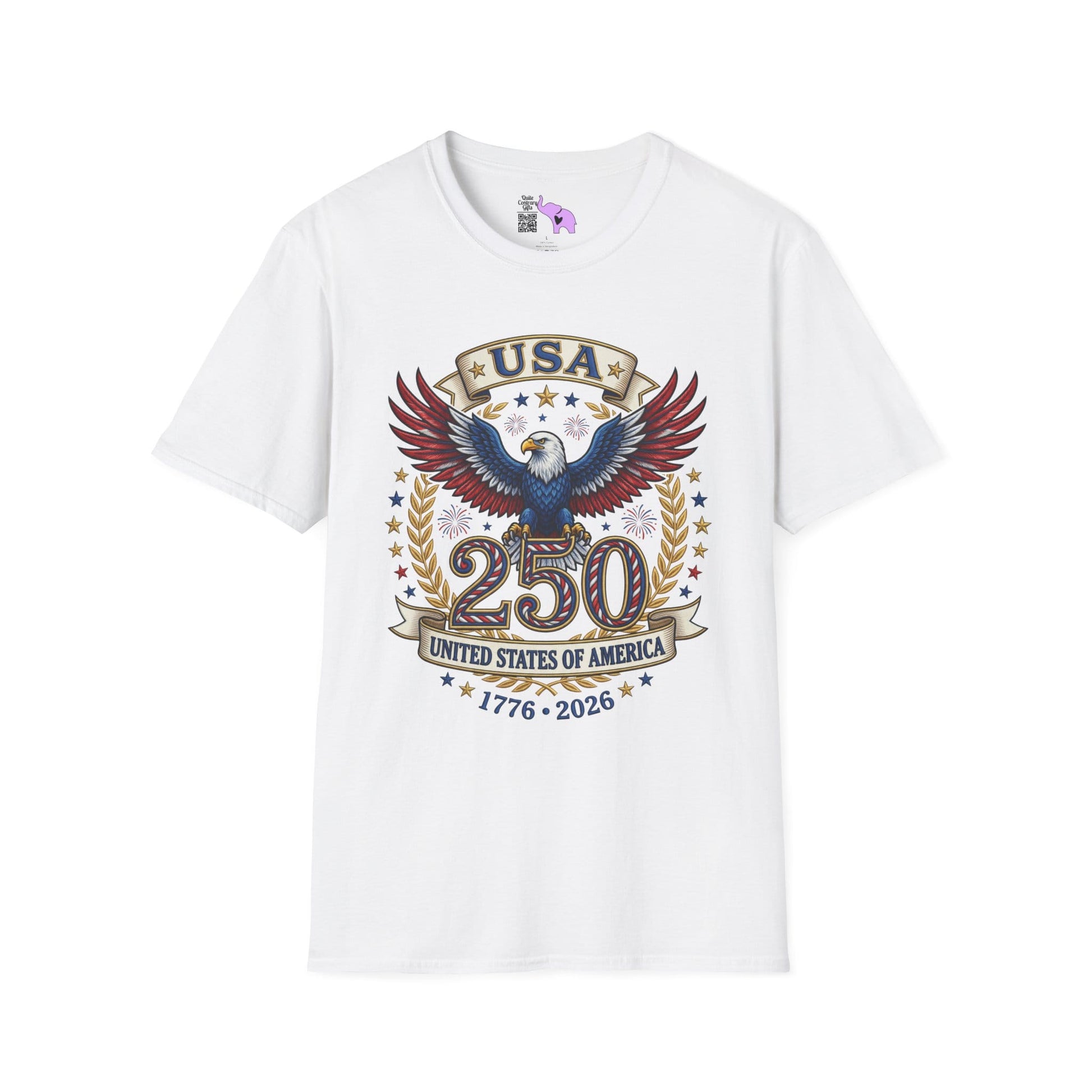 USA 250 Eagle Adult T-shirt