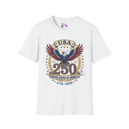 USA 250 Eagle Adult T-shirt