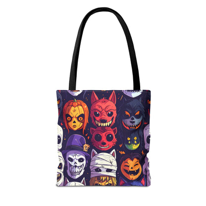 Monster Mash Up Canvas Tote Bag