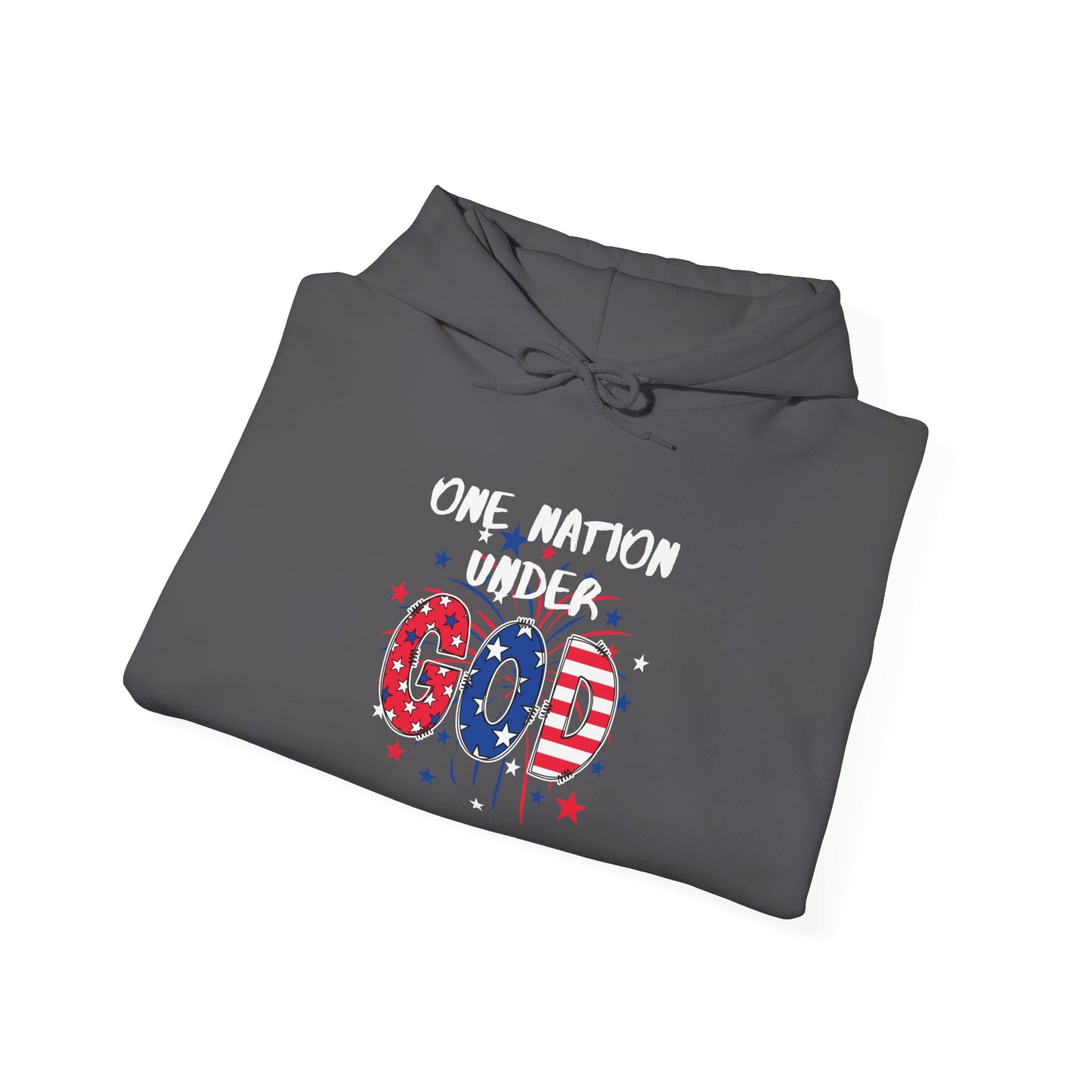 One Nation Under God Heavy Blend™ Hooded Sweatshirt