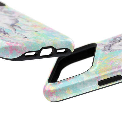 Pastel Pegasus MagSafe® Compatible Tough Case for iPhone