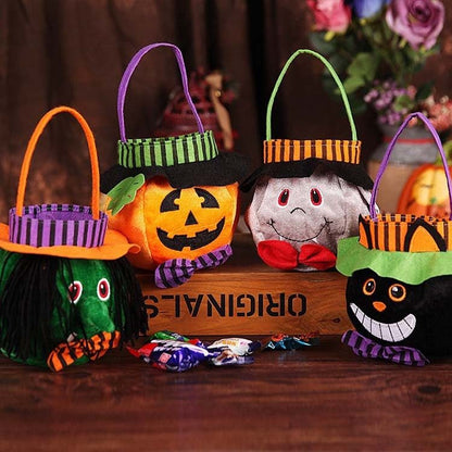 Spooky & Cute Trick-or-Treat Buckets – 4 Fun Styles