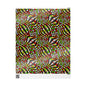 Warped Yellow/Green Checkered Wrapping Paper