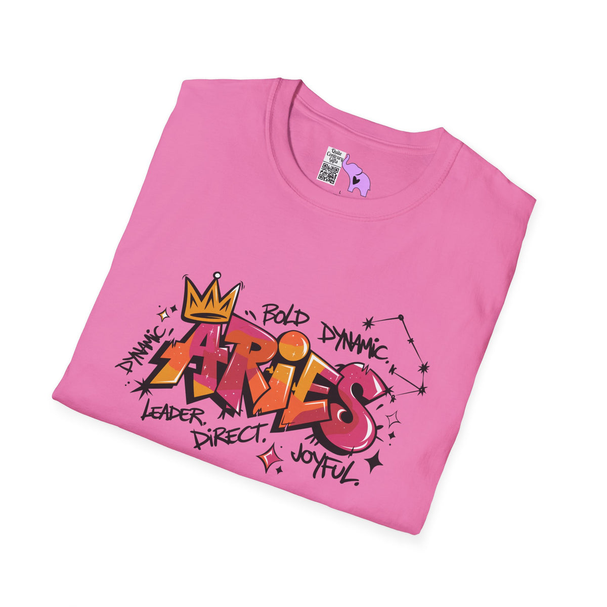 Aries Street Art Adult T-shirt