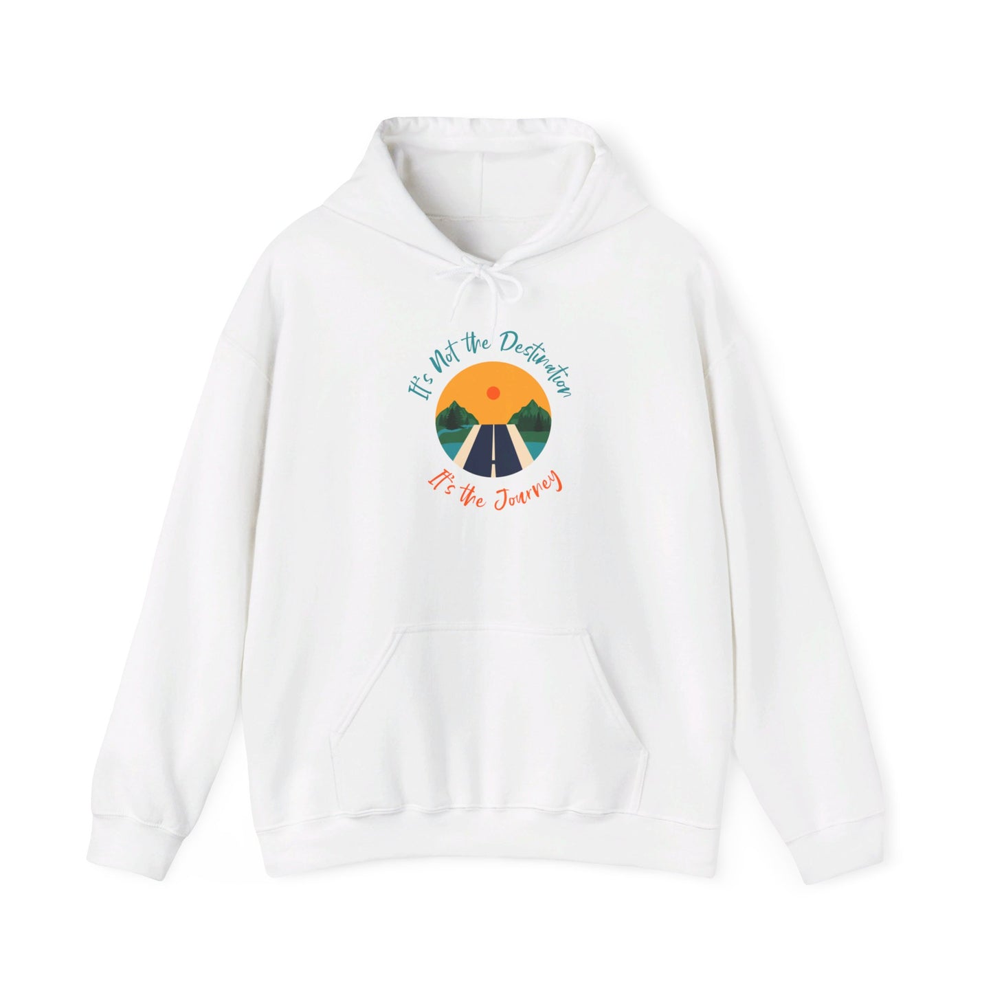 It's Not The Destination It's The Journey Heavy Blend™ Hooded Sweatshirt