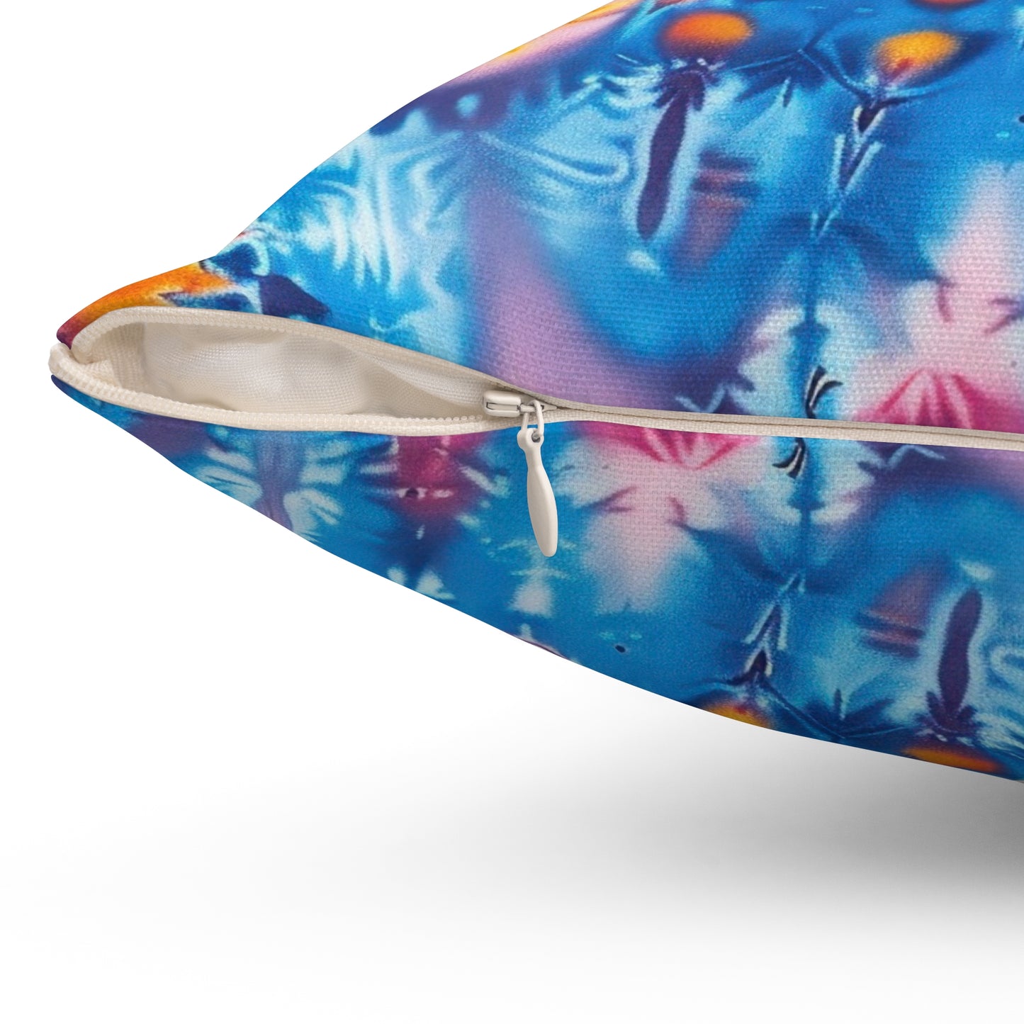 Trippy Taffy Throw Pillow