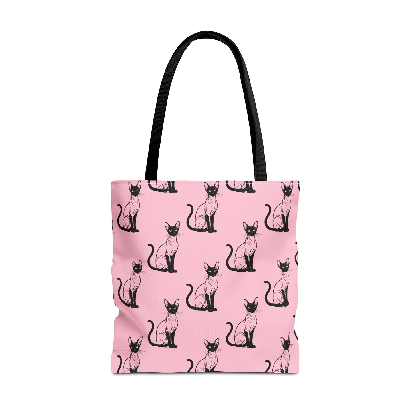 Siamese Charm – Pink Whisper Canvas Tote Bag
