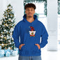 Deck the Halls Plaid Gnome Adult Heavy Blend™ Hoodie