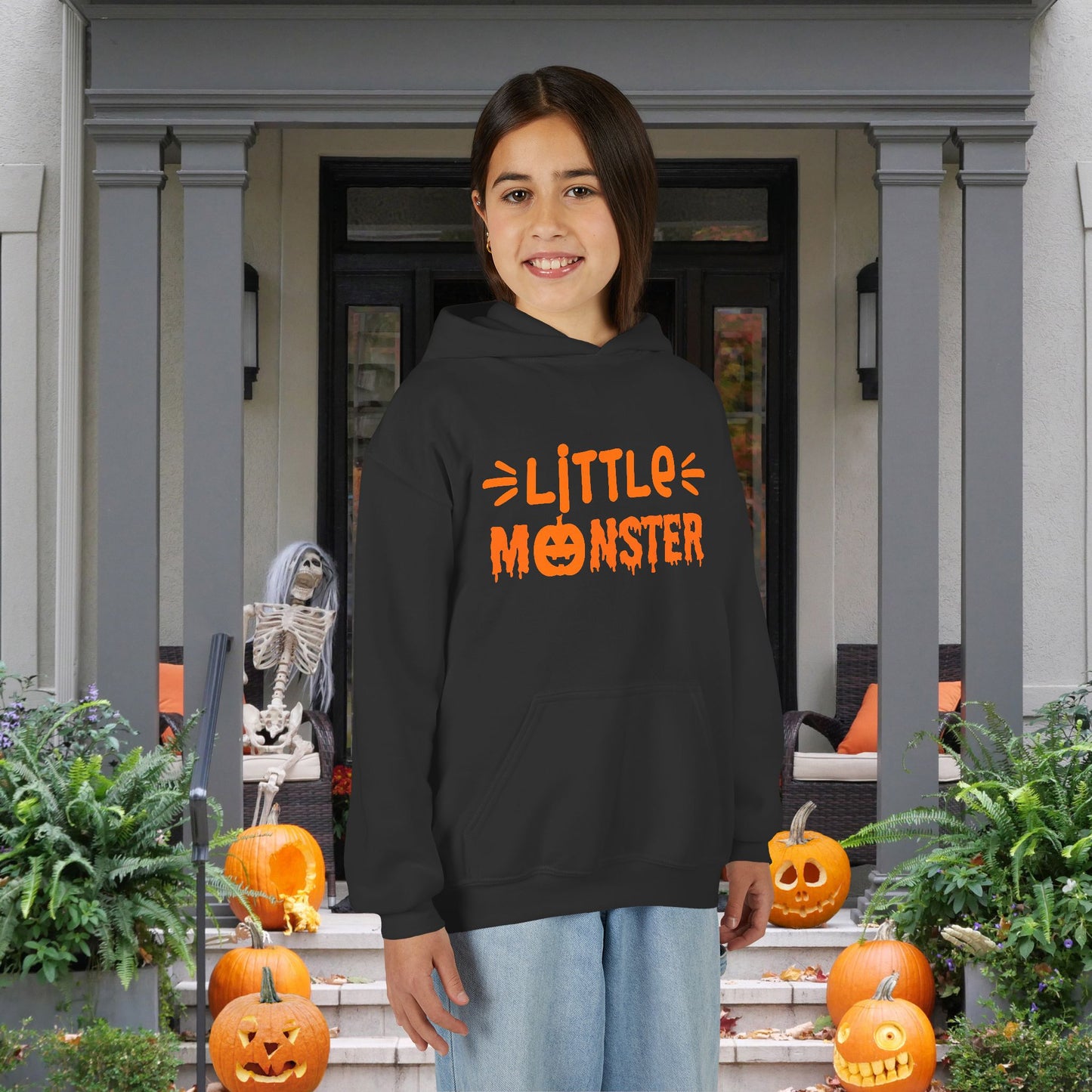 Little Monster Youth Heavy Blend Hoodie