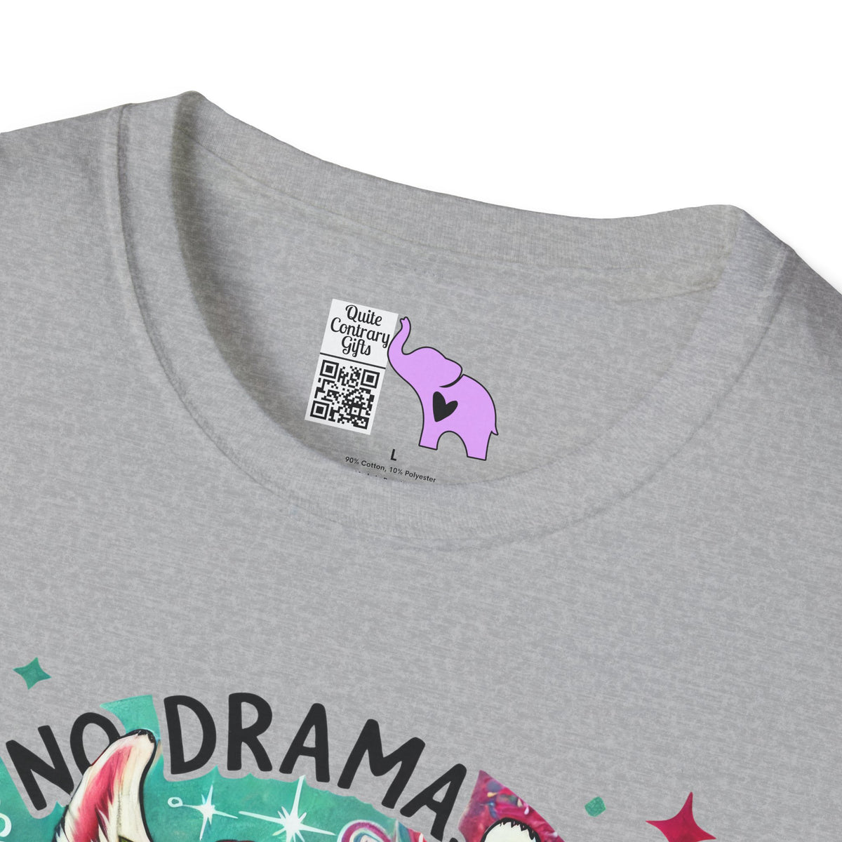 No Drama Just Llama Adult T-shirt