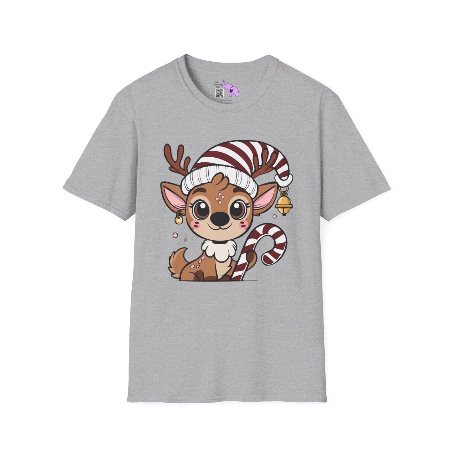 Santa's Little Deer Adult T-shirt