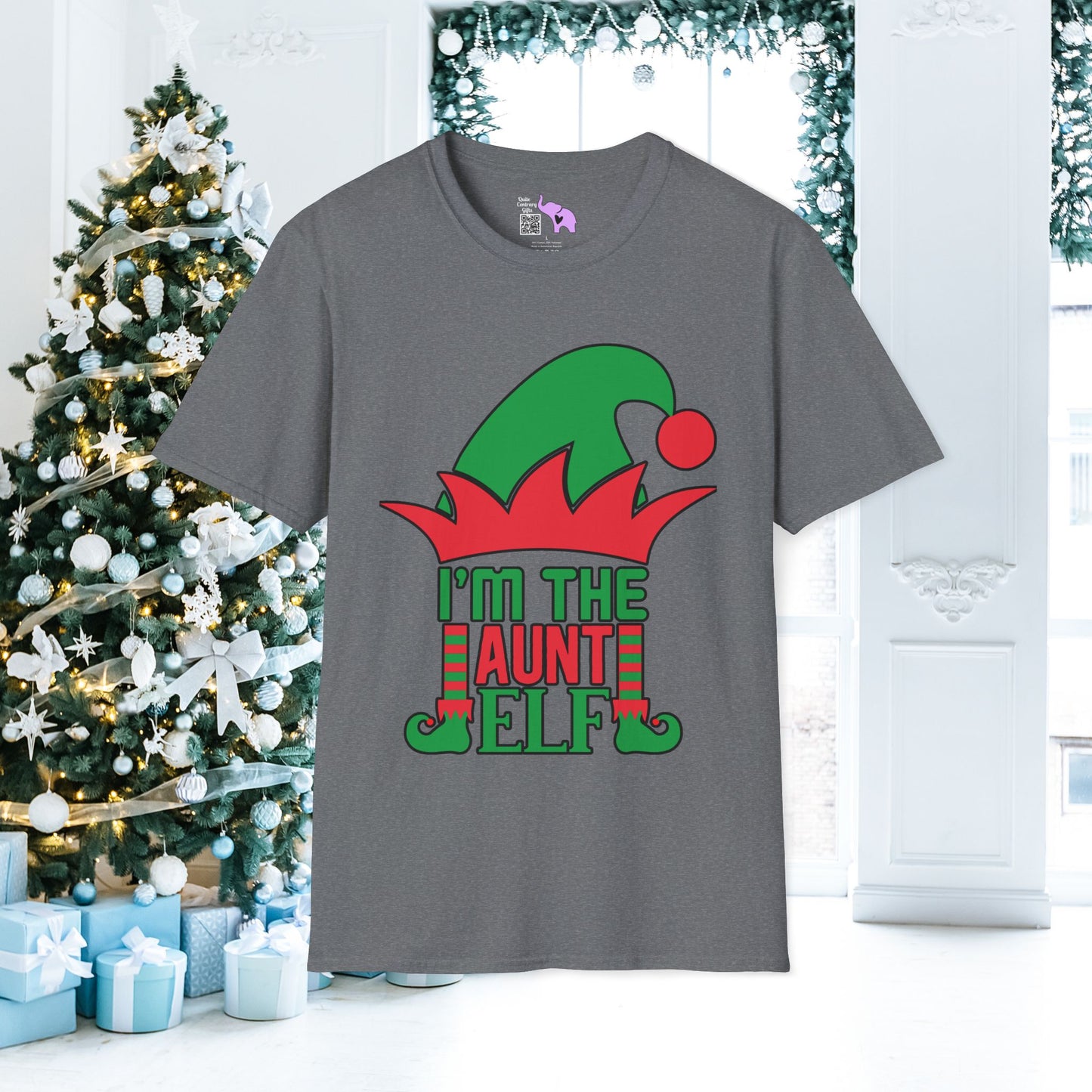 I'm The Aunt Elf Adult T-shirt