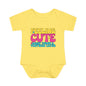 Feeling Cute Might Throw A Tantrum Later Baby Rib Bodysuit