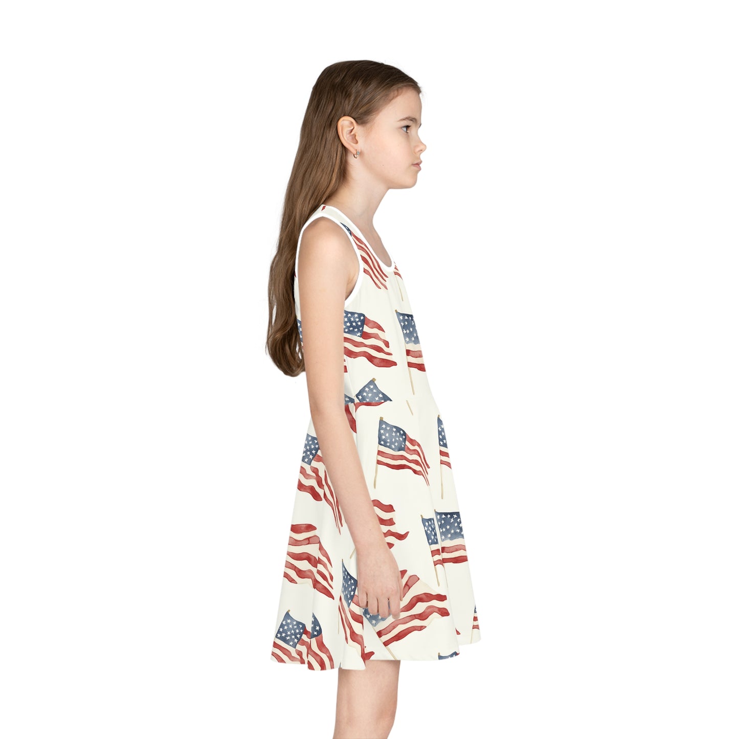 Waves of Freedom Girls Sundress