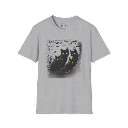 Black Cats Adult T-shirt