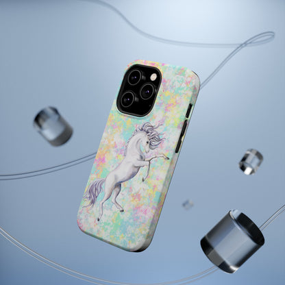 Pastel Pegasus MagSafe® Compatible Tough Case for iPhone