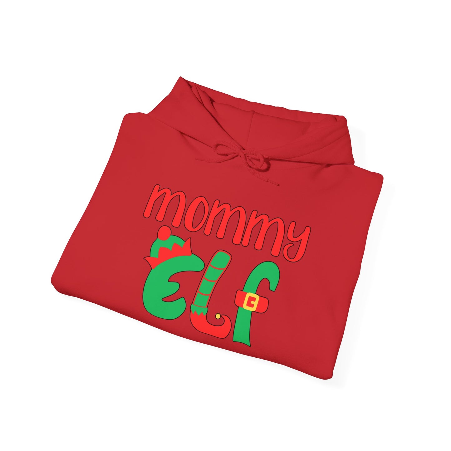 Mommy Elf Adult Heavy Blend™ Hoodie