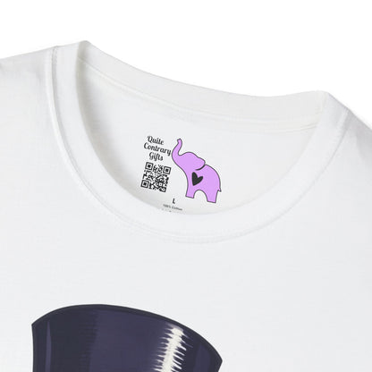 Top Hat & Mustache Skull Adult T-shirt