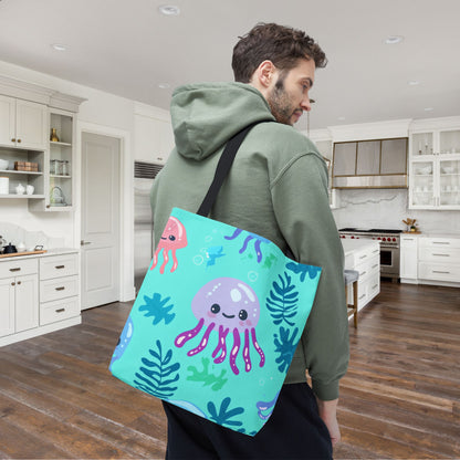Jellyfish Daydreams Canvas Tote Bag