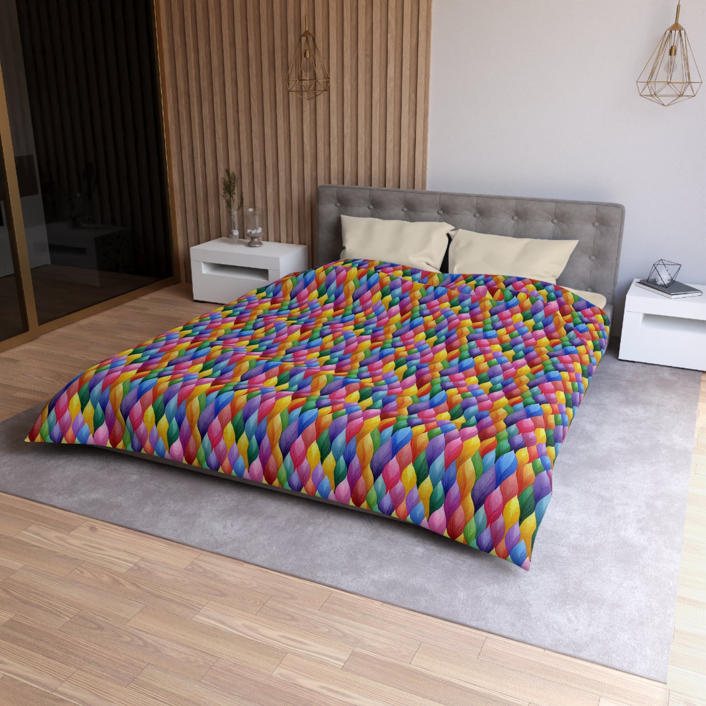 Vivid Vortex Duvet Bedding Set