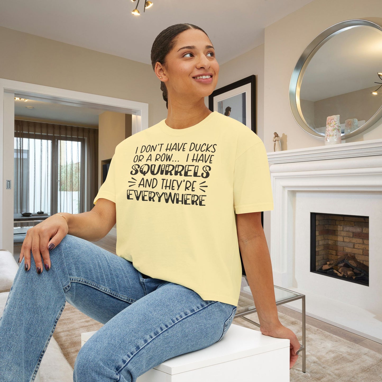 I Don't Have Ducks or A Row... Women's Boxy Tee