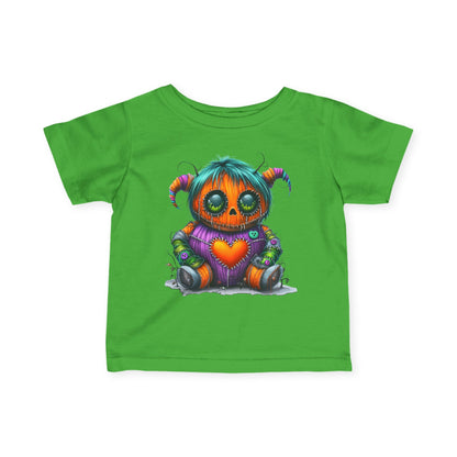 Patchwork Pumpkin Heart Infant T-Shirt