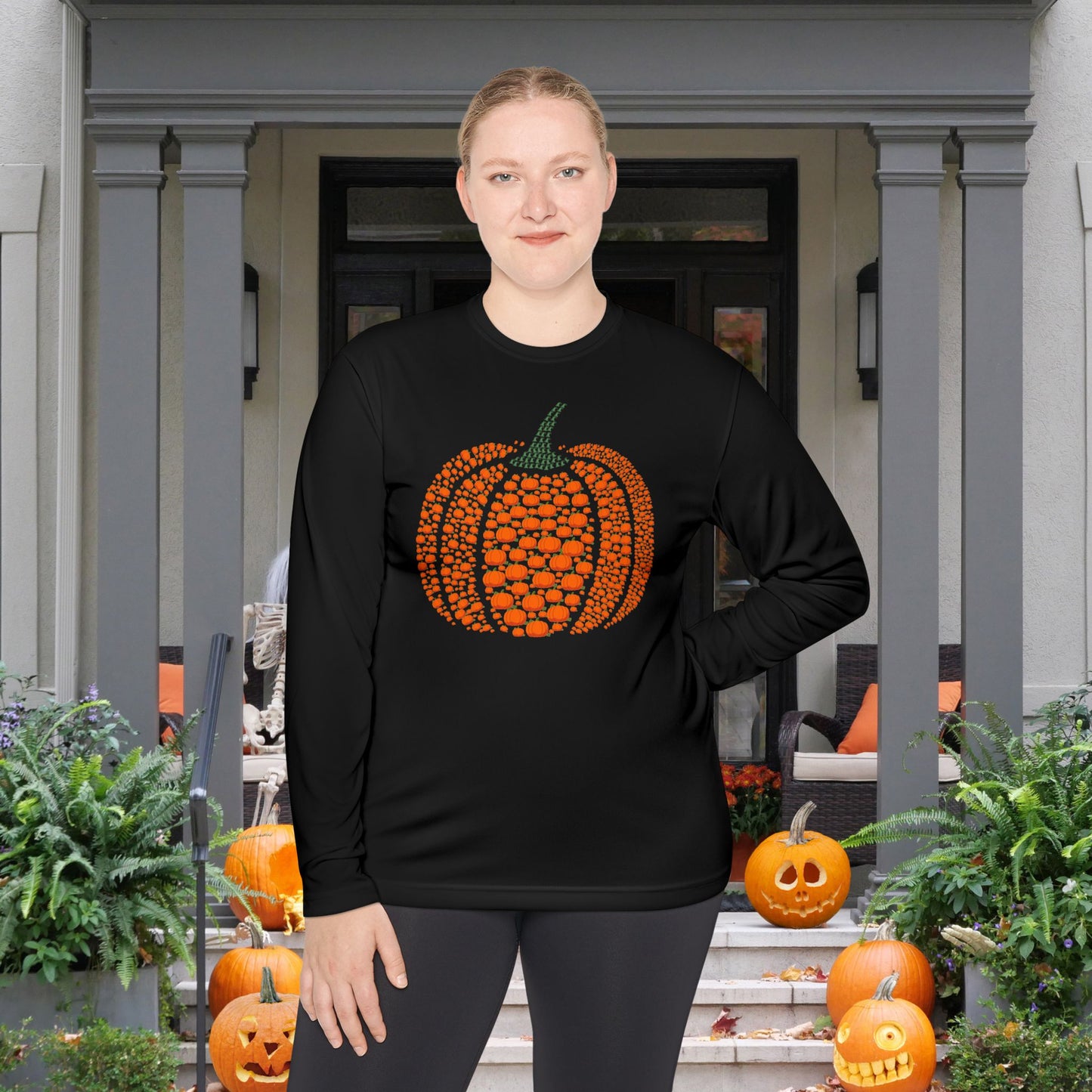 Pumpkin Pumpkin Adult Long Sleeve Tee