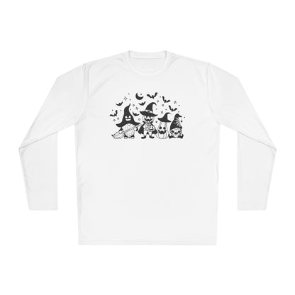 Trick or Treat Gnomies Adult Long Sleeve Tee