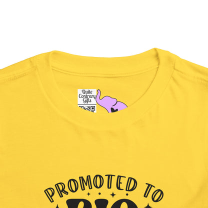 Promoted to Big Sister Toddler Tee