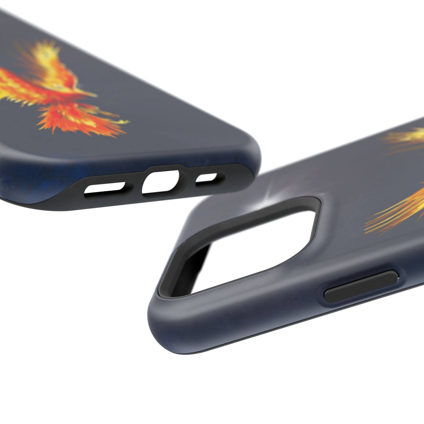 Phoenix Over Nebula MagSafe® Compatible Tough Case for iPhone