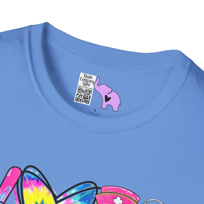 Peace Love Nursing Adult T-shirt