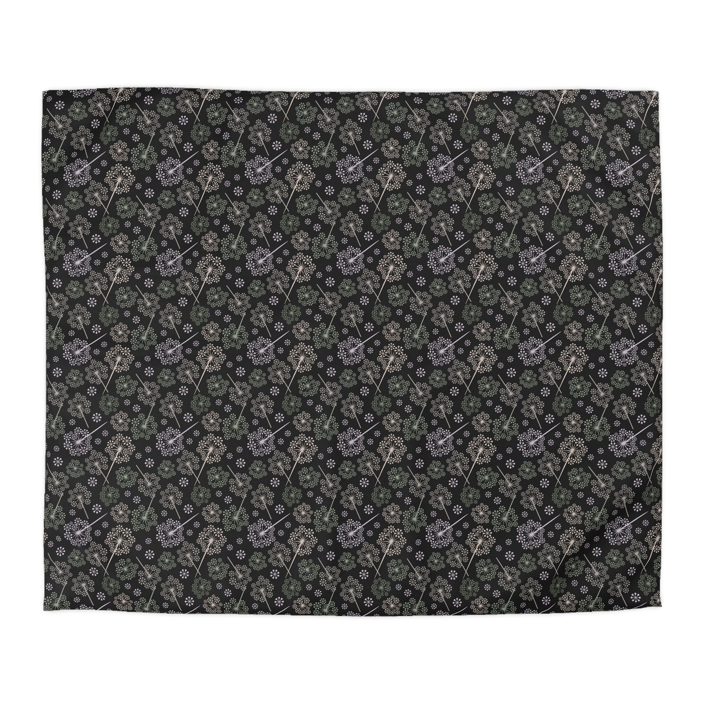 Dandelion Nightfall Microfiber Duvet Cover