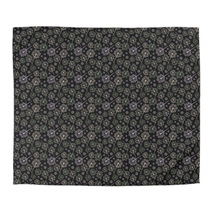 Dandelion Nightfall Microfiber Duvet Cover