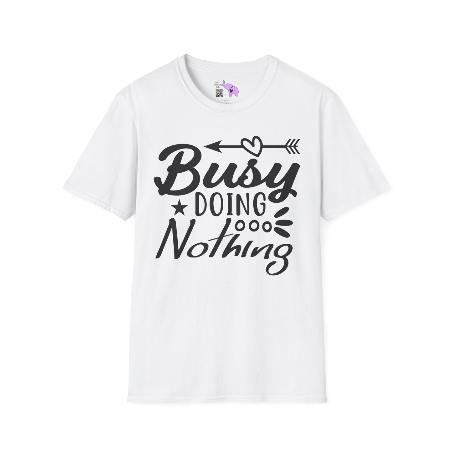 Busy Doing Nothing Adult T-shirt