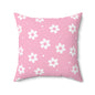 Pretty Petals & Dots Throw Pillow