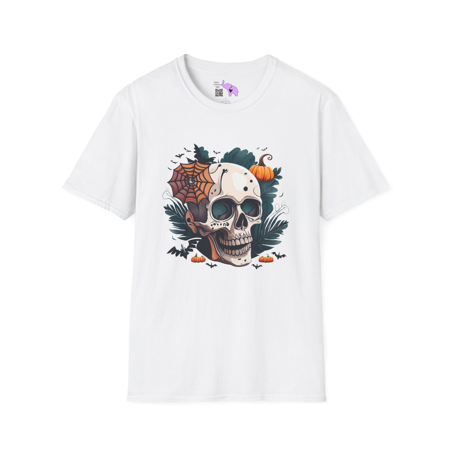 Colorful Skull Adult T-shirt