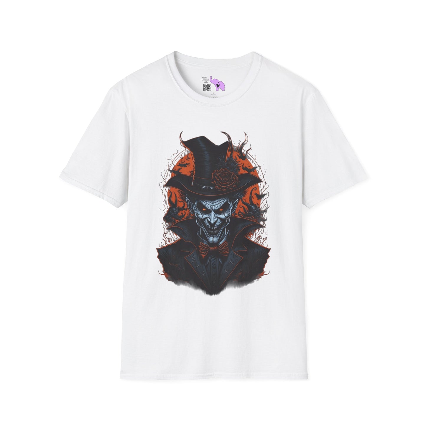 Creepy Demon in Top Hat T-shirt