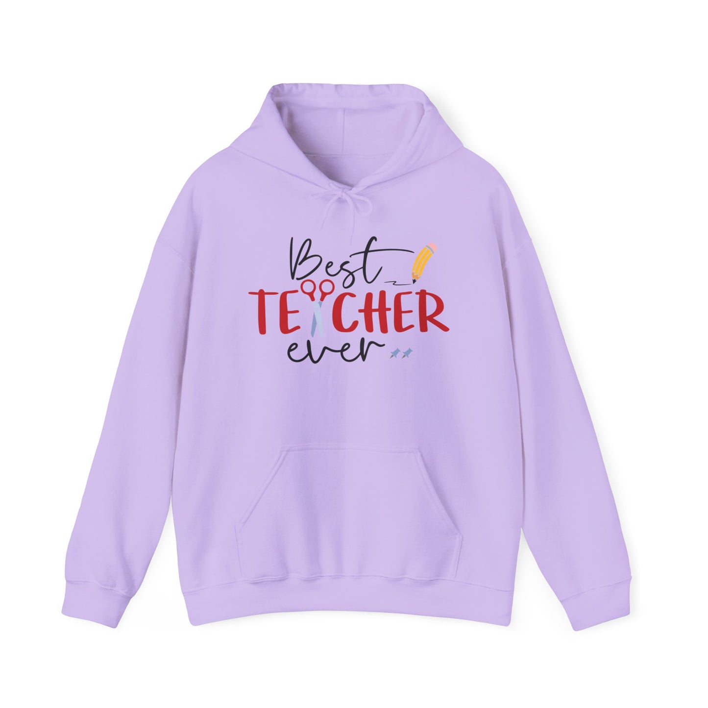 Best Teacher Ever Heavy Blend™ Hooded Sweatshirt