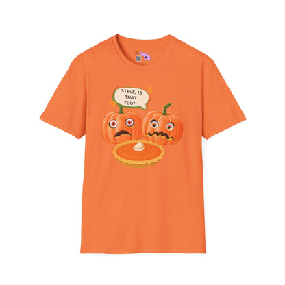 Pumpkin Pie Steve Is That You?! Adult T-shirt