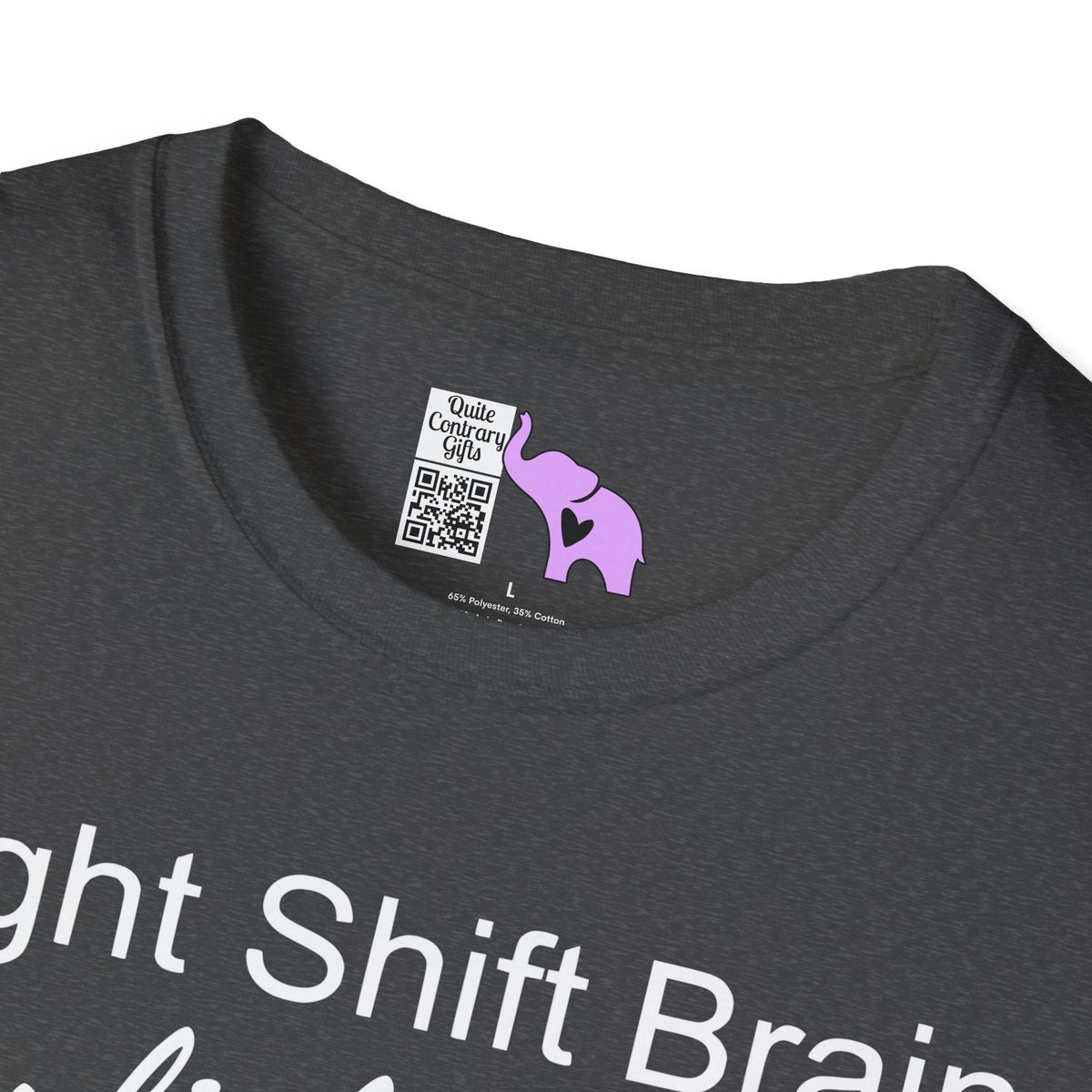 Night Shift Brain Daylight Eyes Handoff Note Same Good Nurse Adult T-shirt