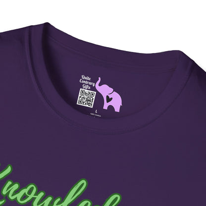 Knowledge Makes A Man Unfit to be a Slave Adult T-shirt