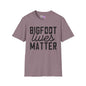 Bigfoot Lives Matter Adult T-shirt