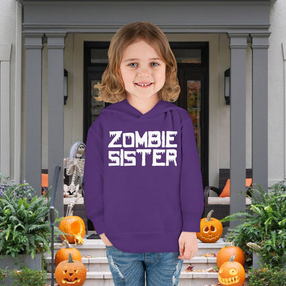 ""Zombie Sister Toddler Hoodie