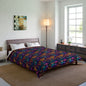 Psychedelic Spore Forest Comforter