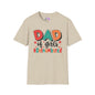 Dad of Girls #Outnumbered Adult T-shirt