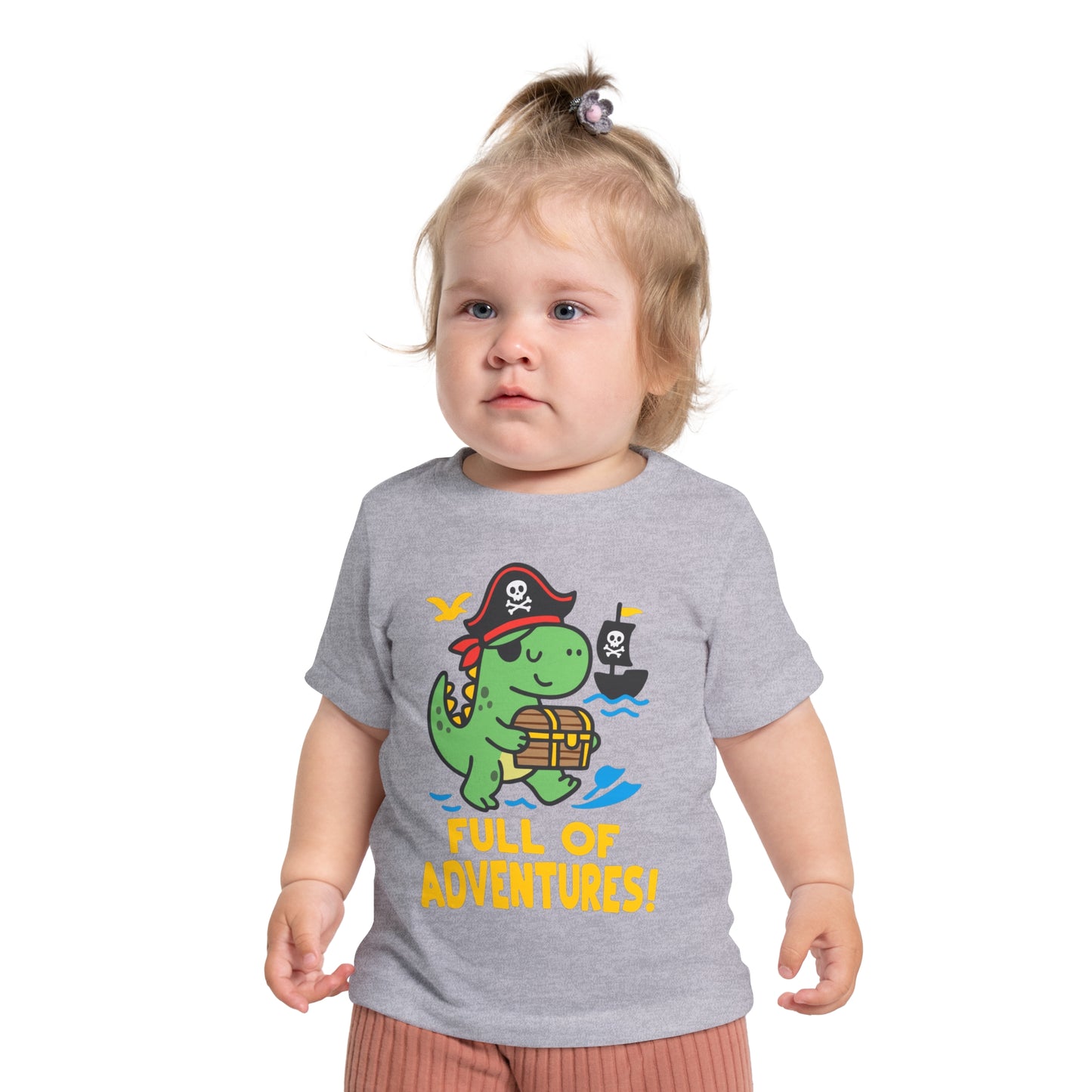 Full of Adventures (Dinosaur Pirate) Infant T-Shirt