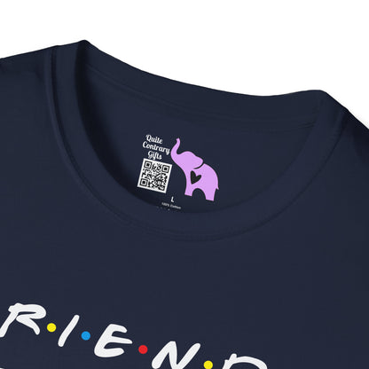 Friends; Peephole Adult T-shirt