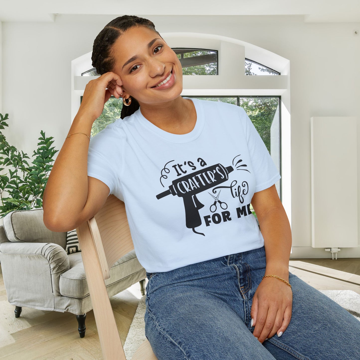 It's A Crafters Life For Me Adult T-shirt