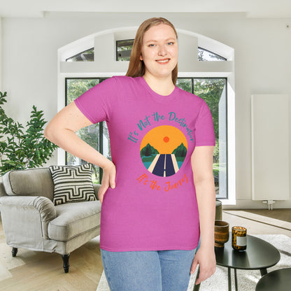 It's Not The Destination It's The Journey Adult T-shirt
