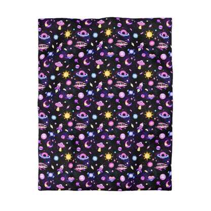 Cosmic Recess Microfiber Duvet Cover